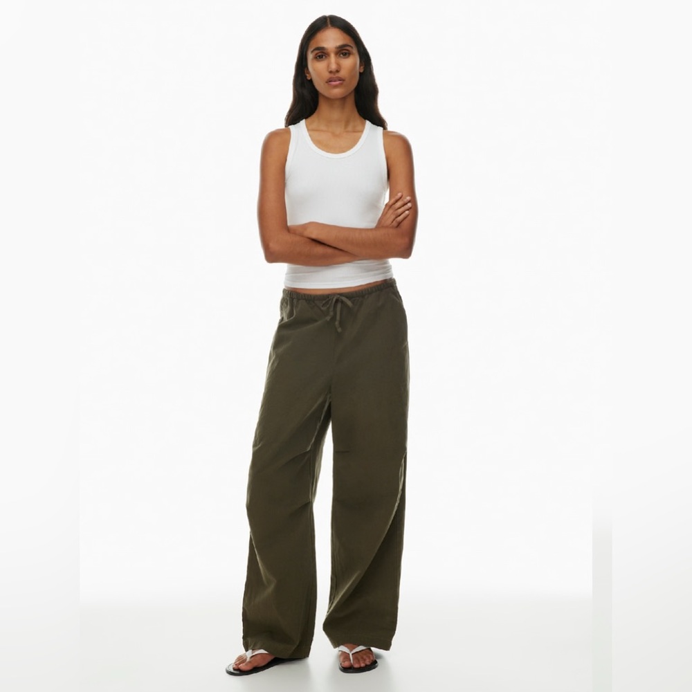 NWOT - Aritzia The Group Palo Pant - Cotton linen blend pull-on pants